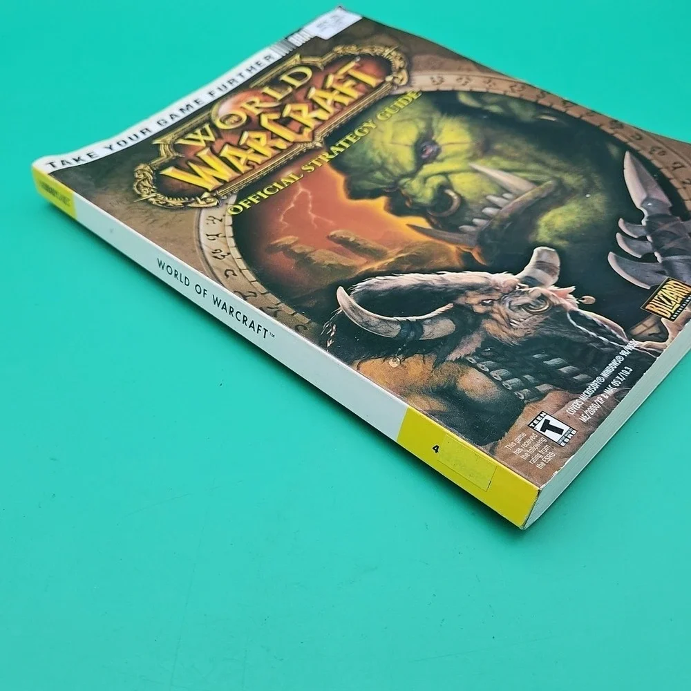 World Of Warcraft Official Strategy Guide by BradyGames Blizzard Video Game Book